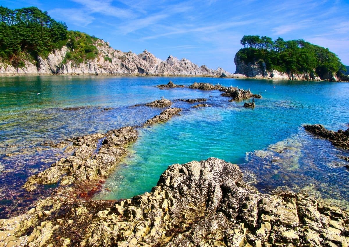 Jodogahama Beach, Miyako, Iwate prefecture