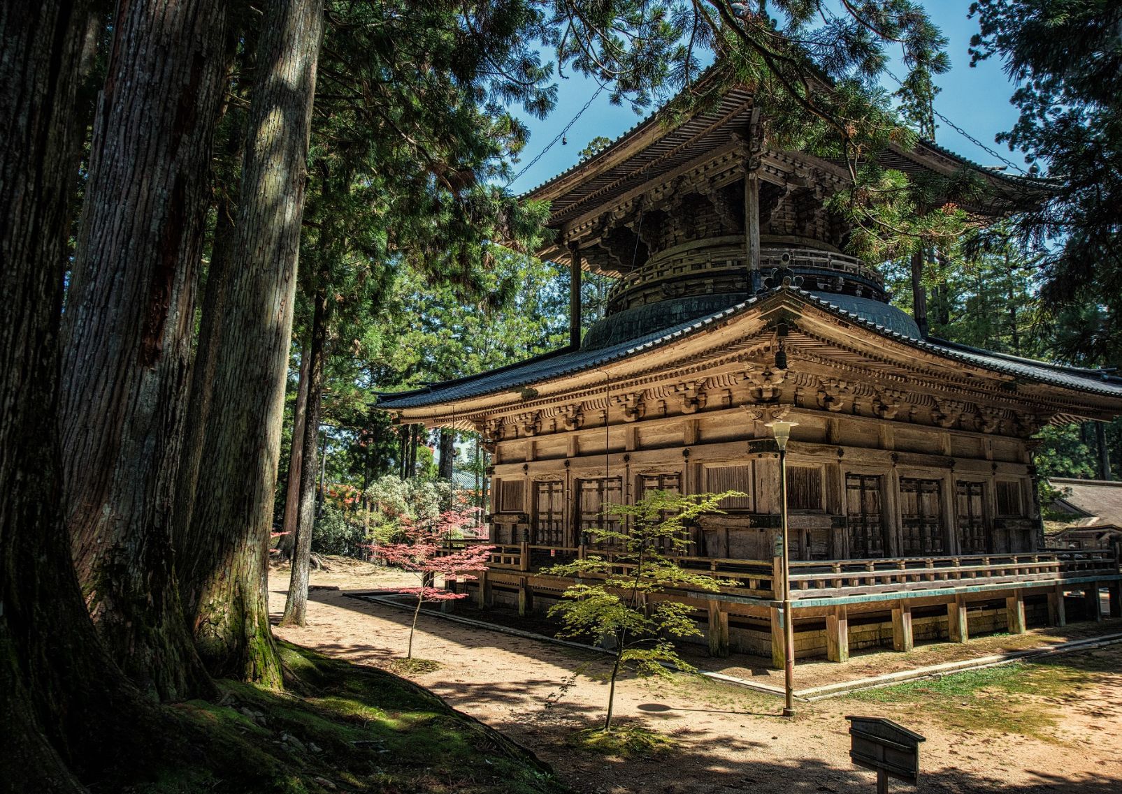 Temple in Koyasan