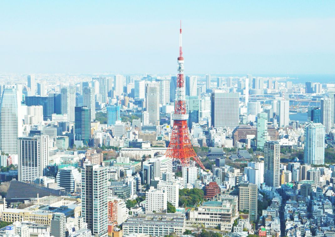 Tokyo with Tokyo Tower