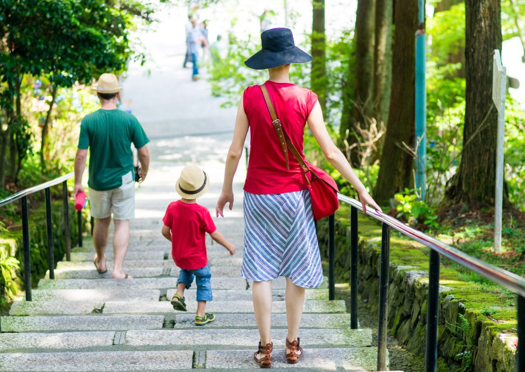 Family at Mount Hiei