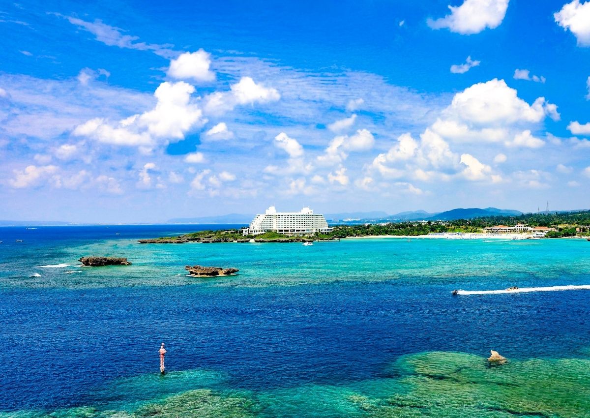 Manza Beach, Onna Village, Okinawa Prefecture