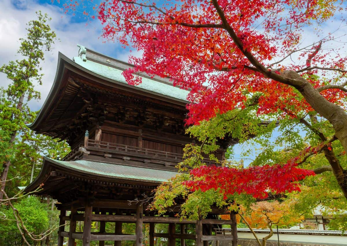 Engakuji Temple’s Sanmon gate, Kamakura