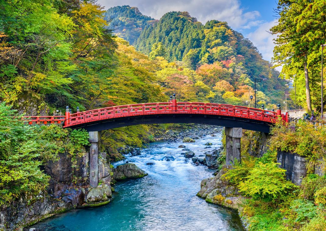 Shinkyo Bridge, Nikko, Tochigi, Japan