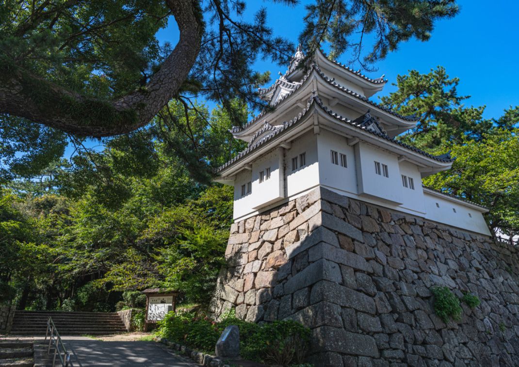 Tsu city’s Tsu Castle, Mie Prefecture, Japan