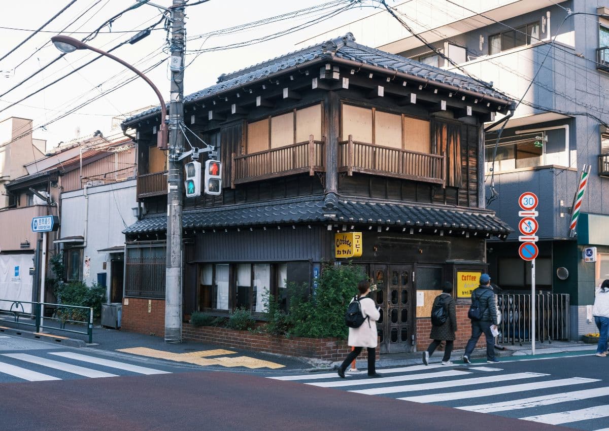 Kayaba Coffee shop, Yanaka, Tokyo