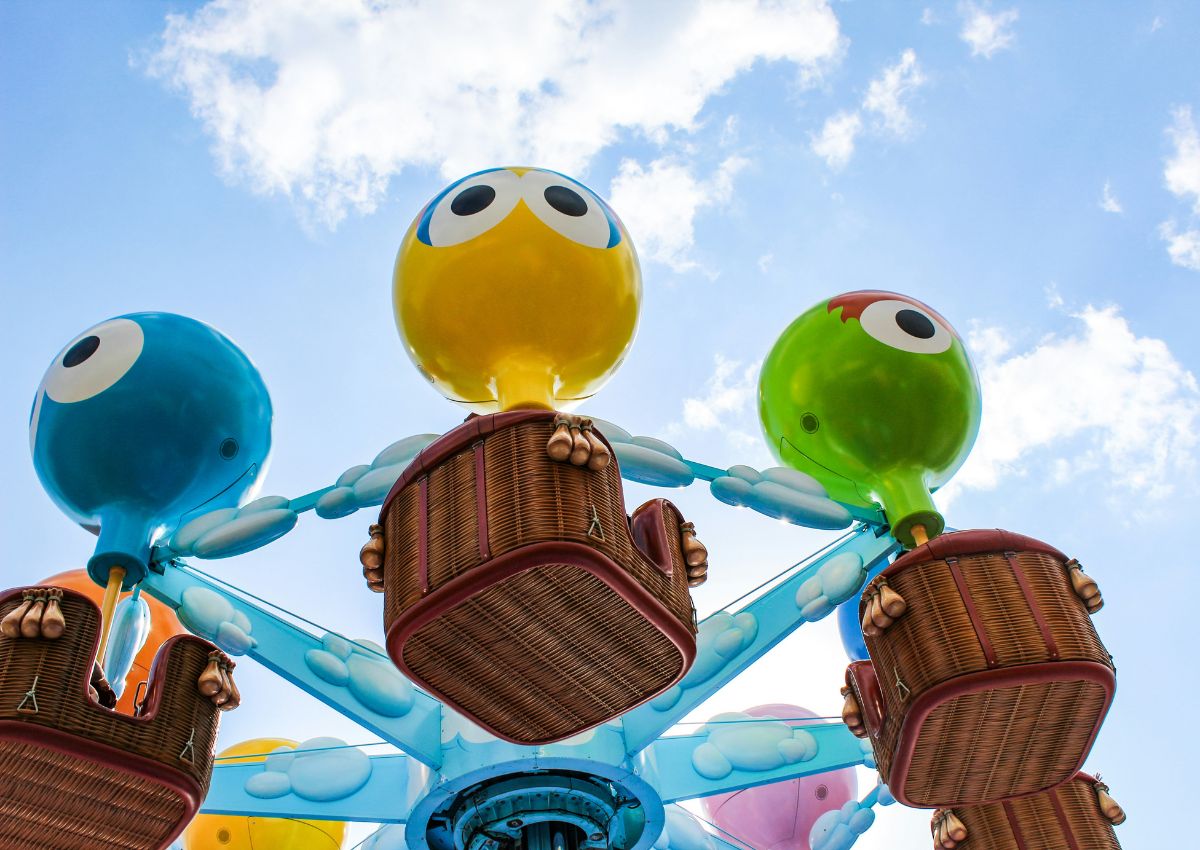 Universal Wonderland Sesame Street ride in Universal Studios Japan, Osaka