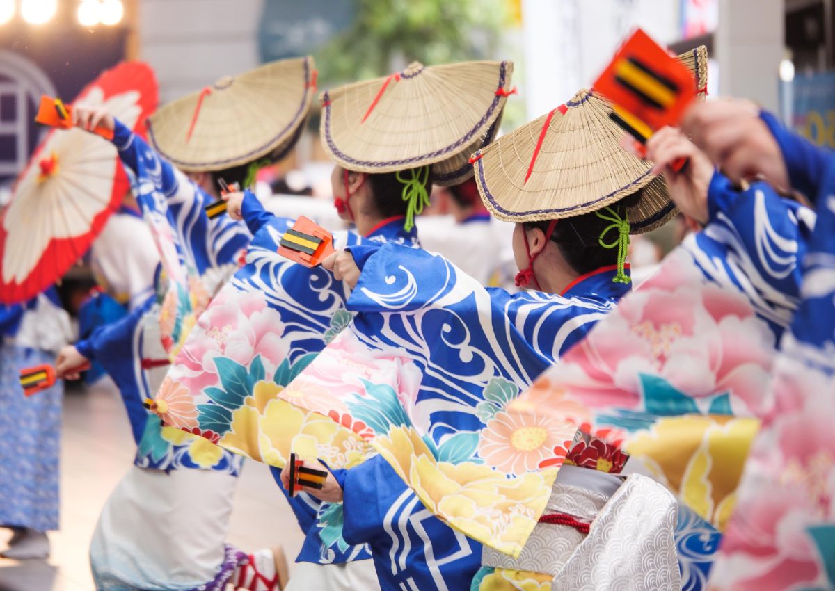 Dancers at Yosakoi Festival, Shikoku
