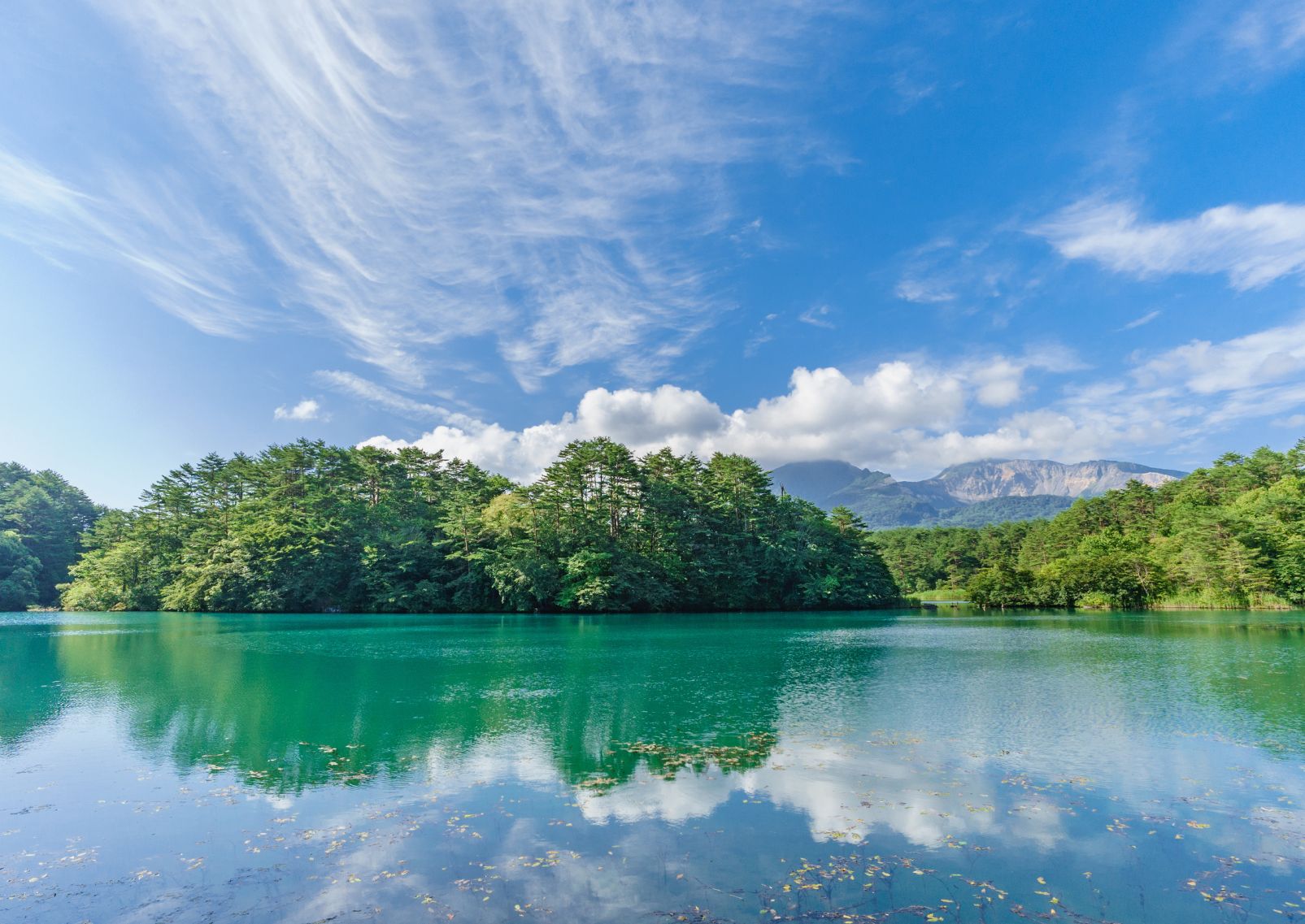 Goshiki-numa pond, Bandai, Fukushima, Japan