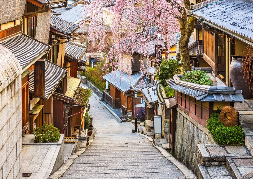 Kyoto in spring, Japan