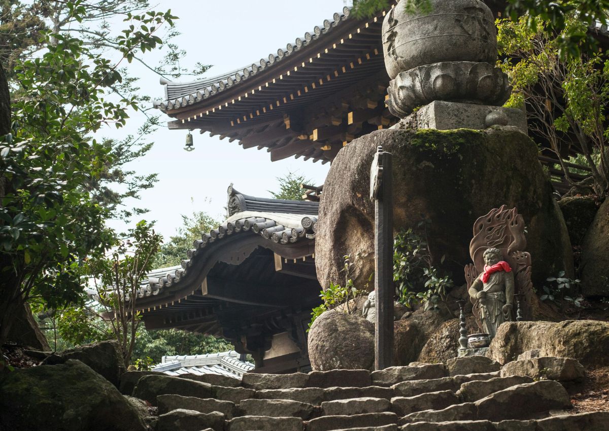 Reikado Temple at Mount Misen, Miyajima Island