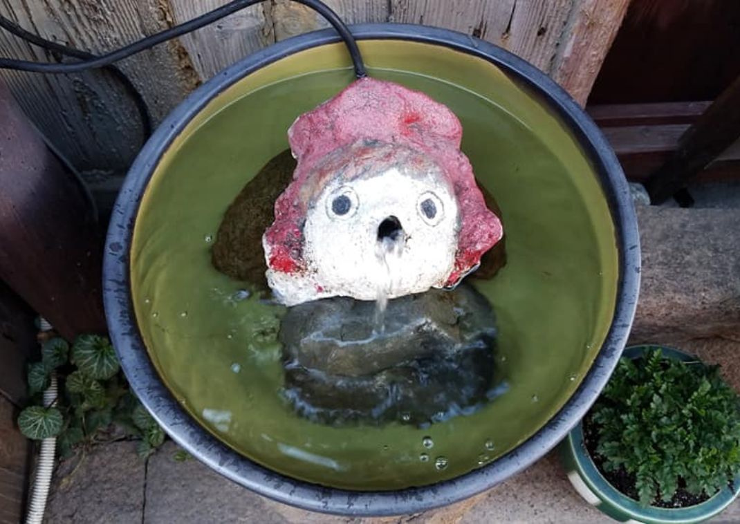 Ponyo Fountain in Tomonoura