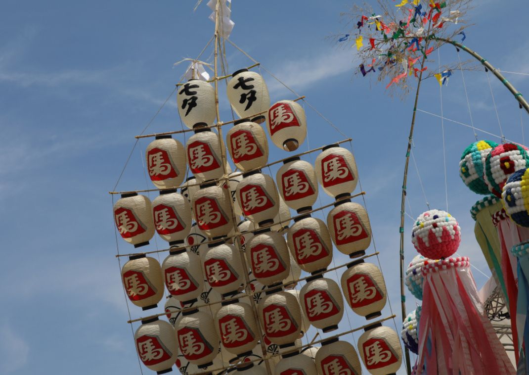 Kanto Festival’s lanterns, Akita, Japan