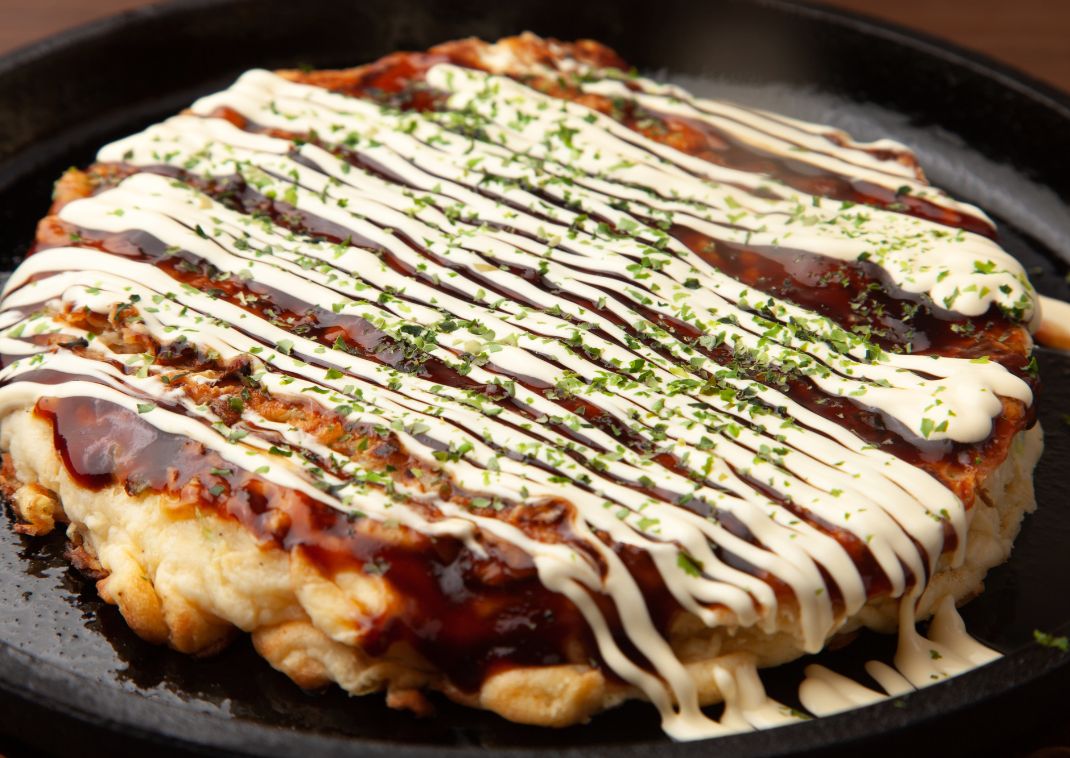 Japanese okonomiyaki