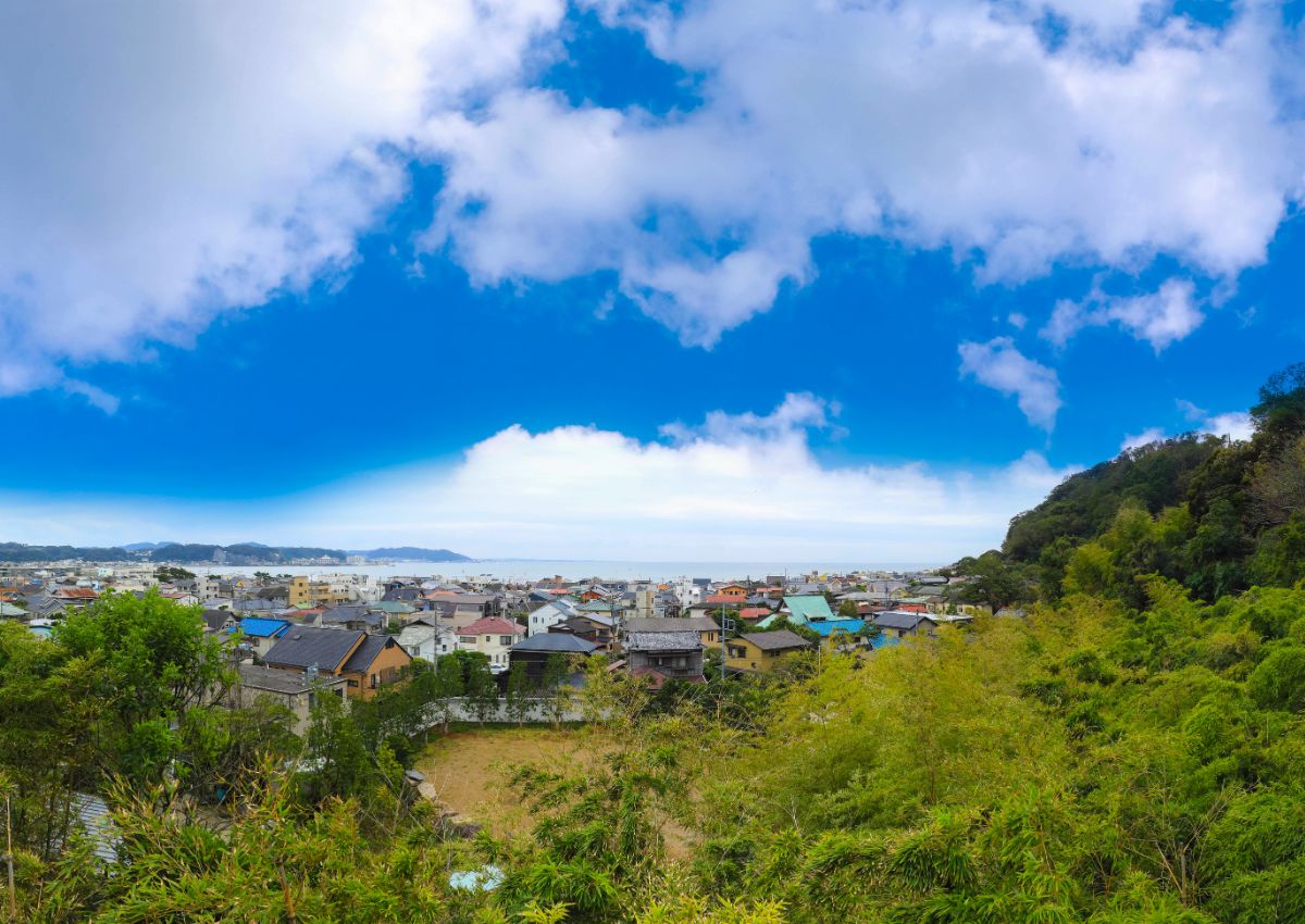 Kamakura’s view with the sea
