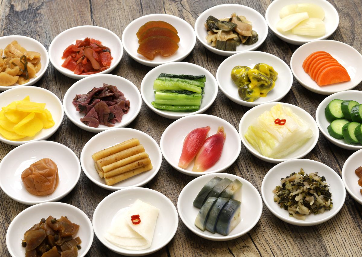 Japanese pickle toppings