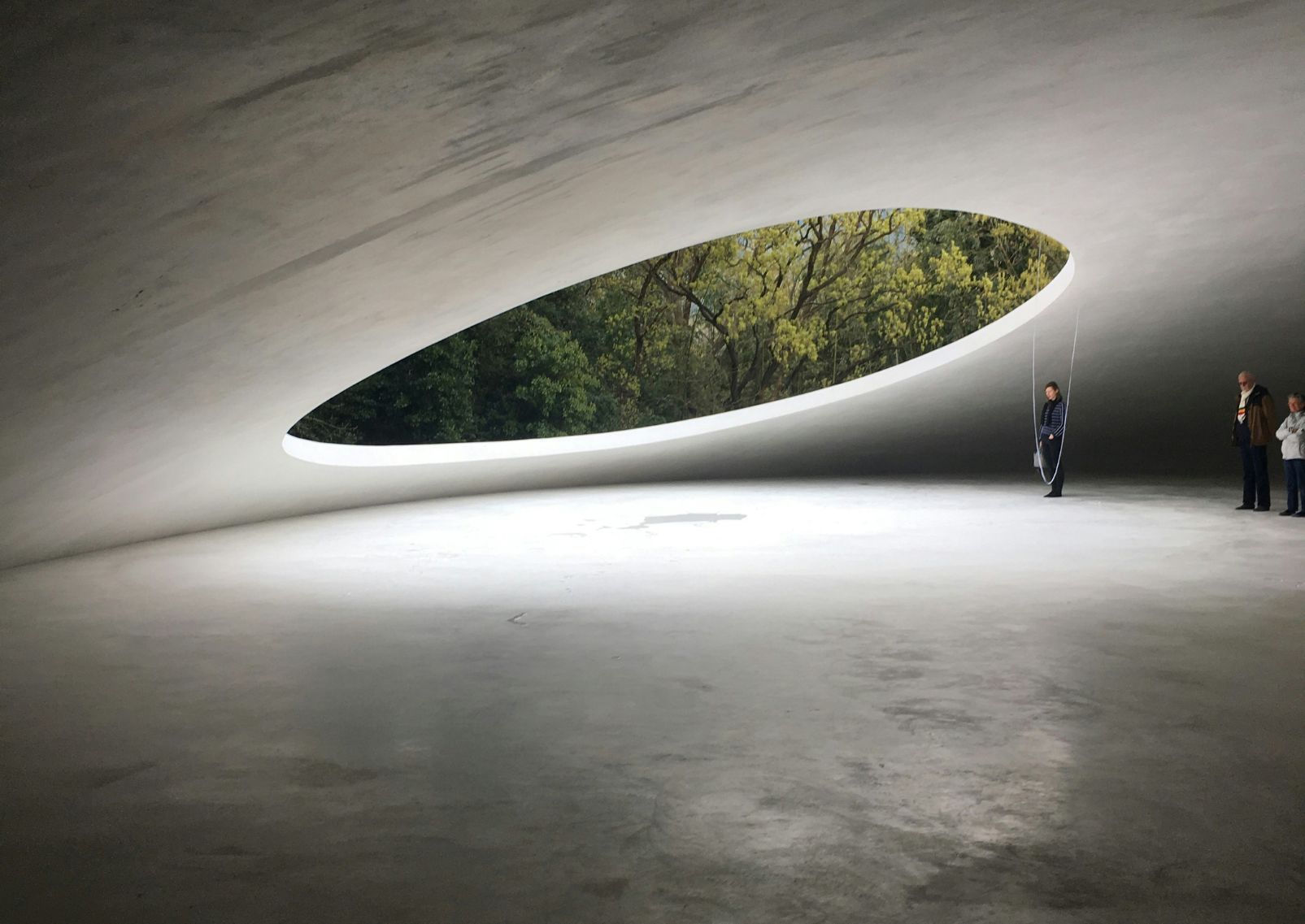 Light installation by James Turrell at Chichu Art Museum