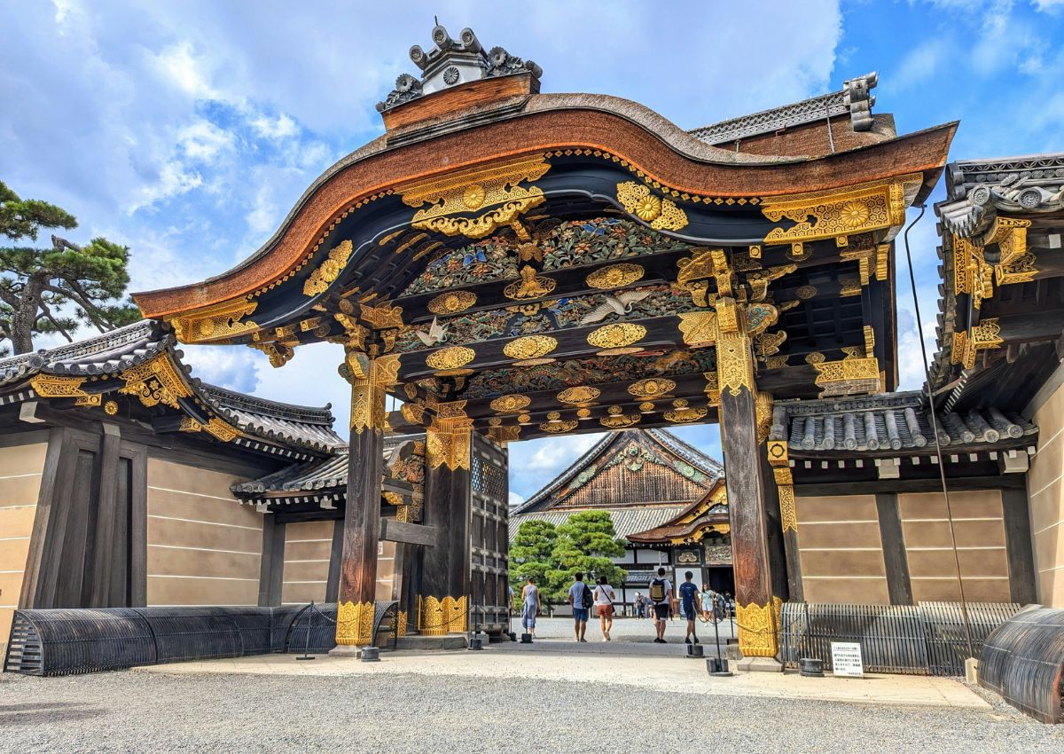 Karamon Gate at Nijo Castle, Kyoto, Japan