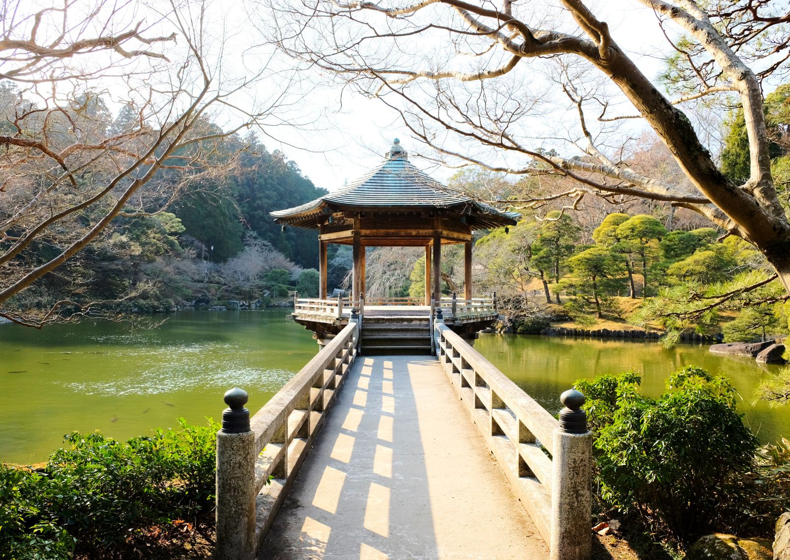 Naritasan Park in spring, Narita, Japan