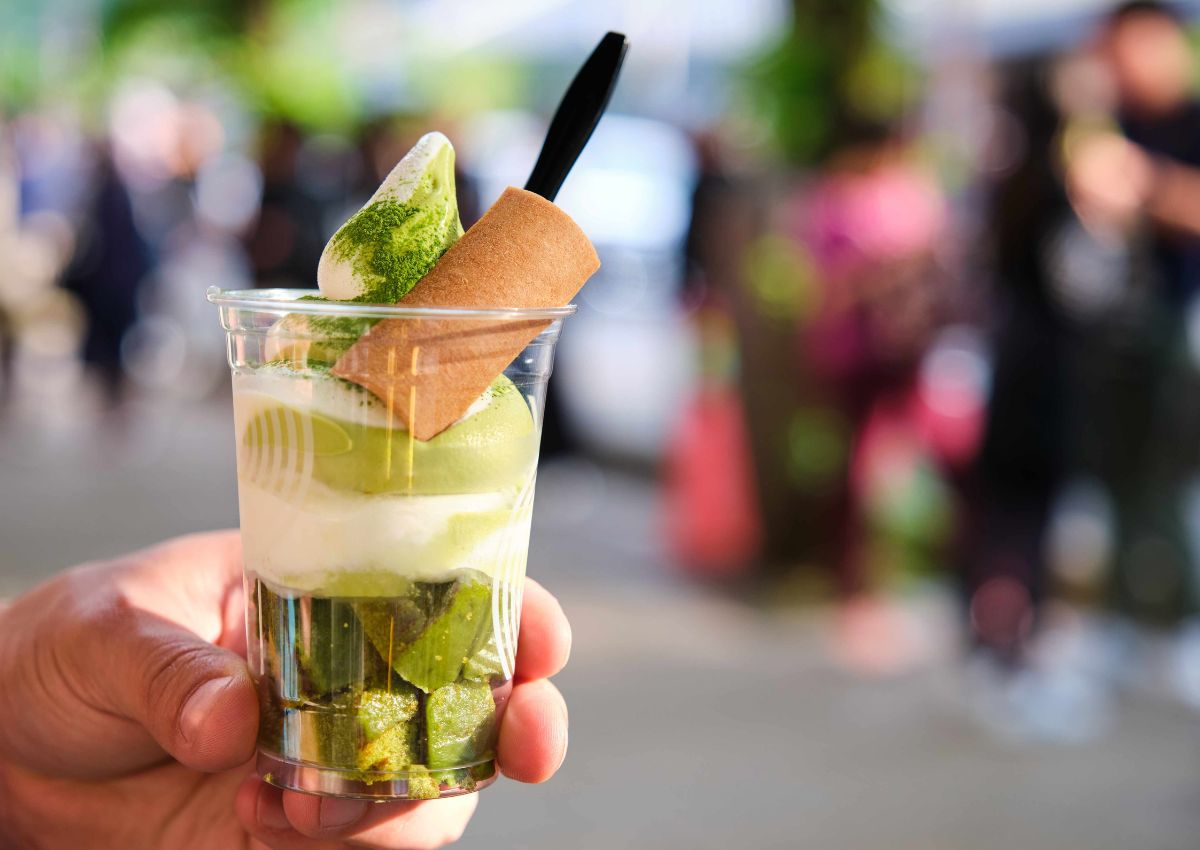 Matcha parfait, Arashiyama, Kyoto