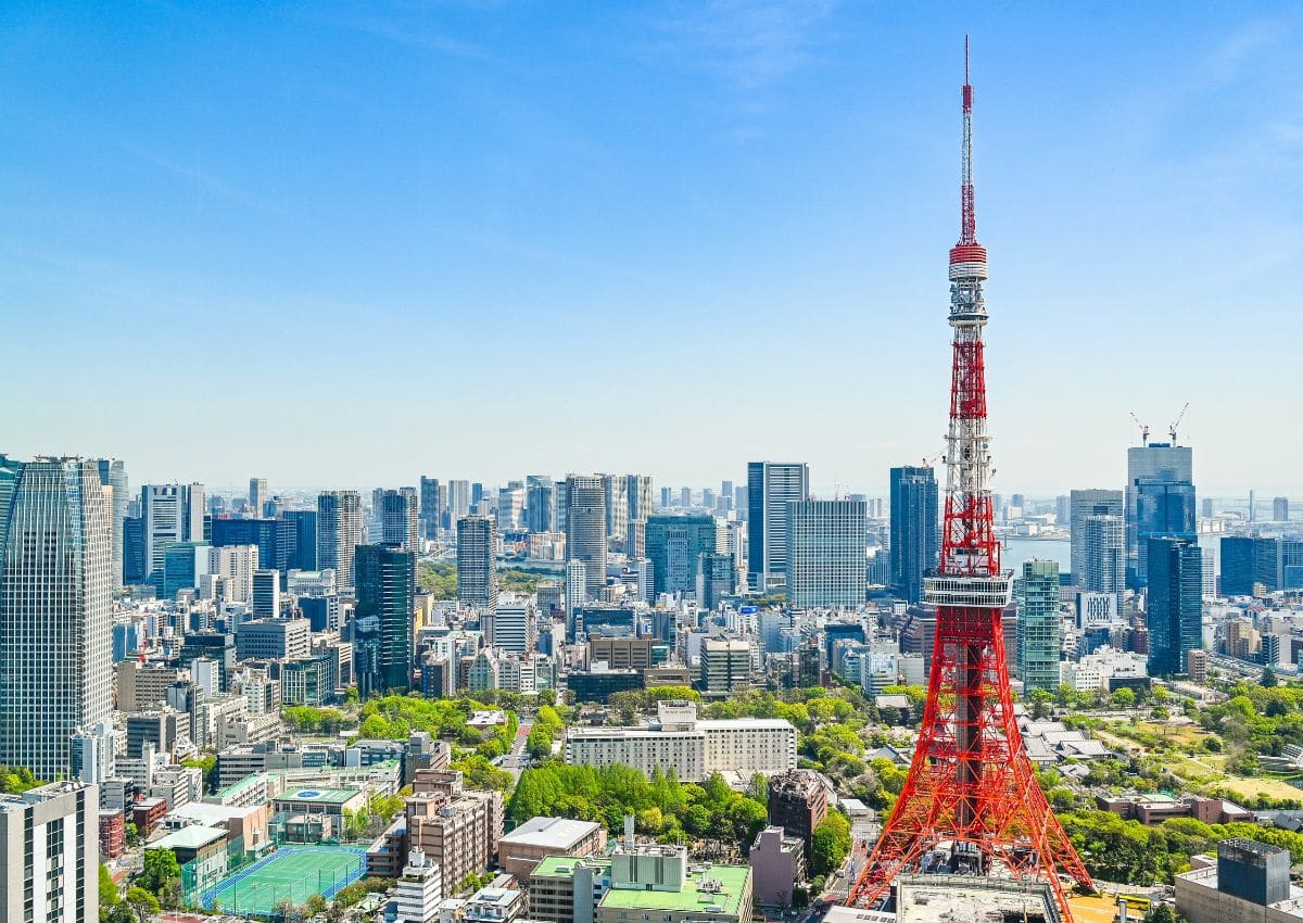 Tokyo Tower by day, Tokyo