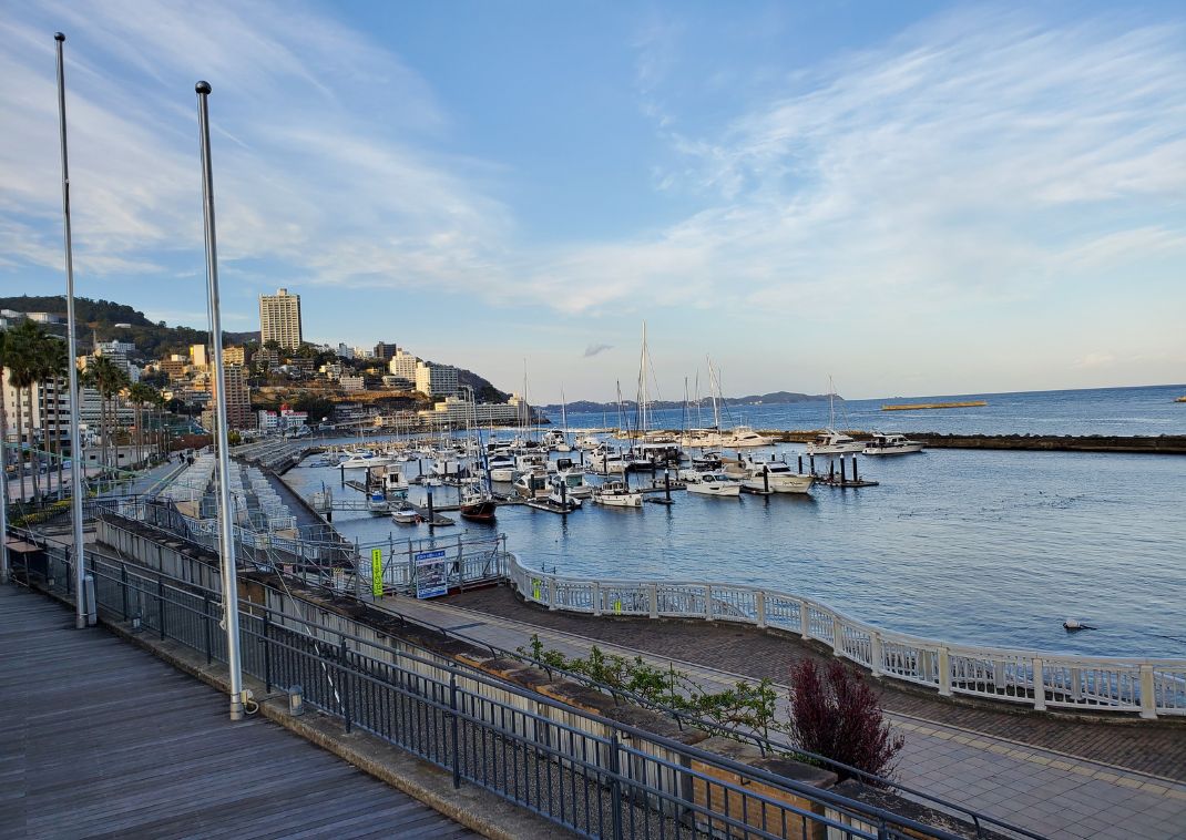 Atami’s sailboat harbour