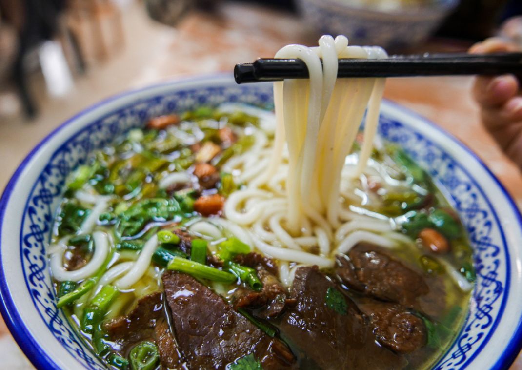 Chinese Lamian soup