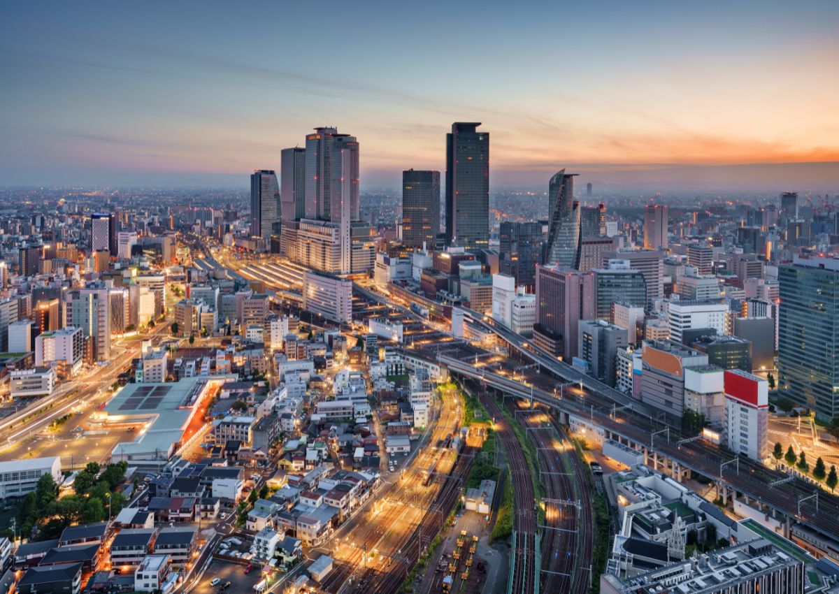 Cityscape of Nagoya, Japan