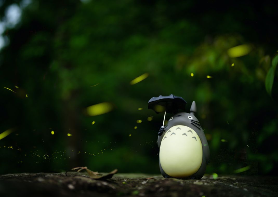 Totoro figurines from Ghibli movie, Japan