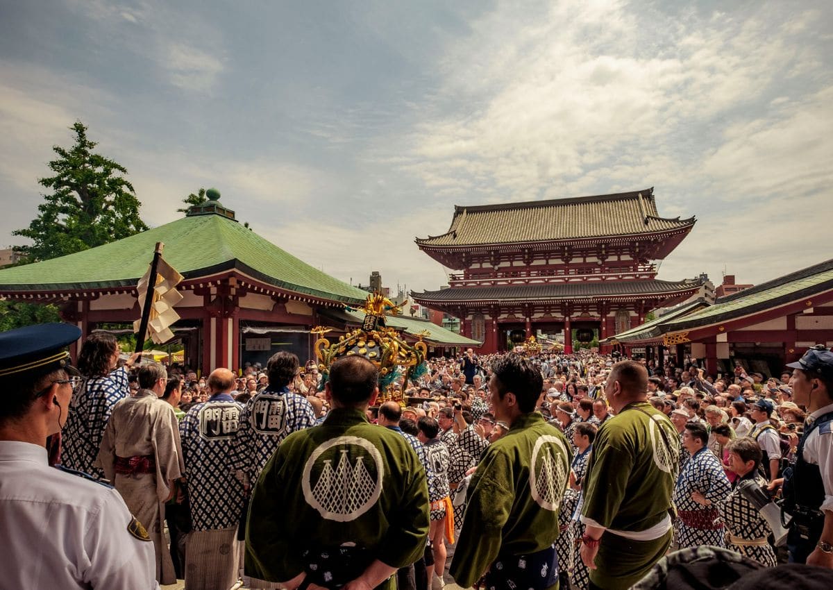 Summer festival Japan