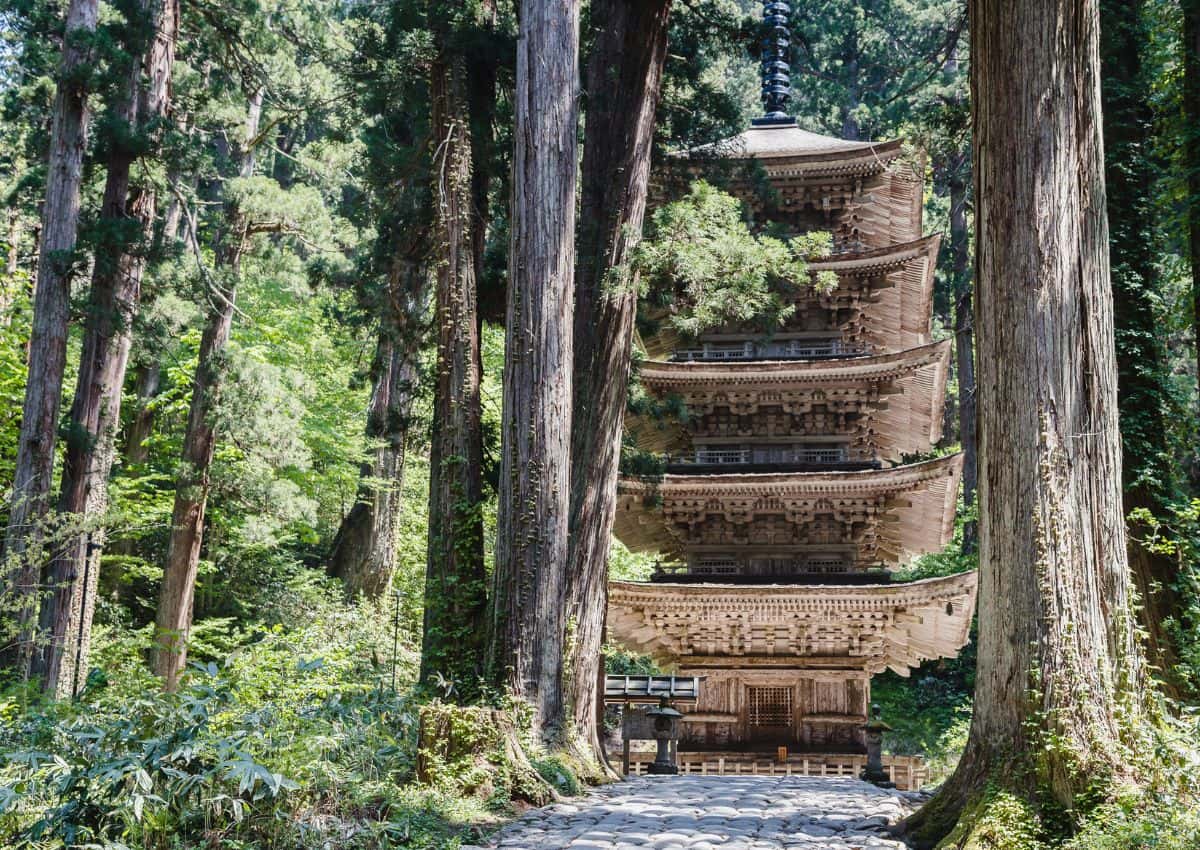 Goju-no-to Pagoda, Mt. Haguro, Yamagata