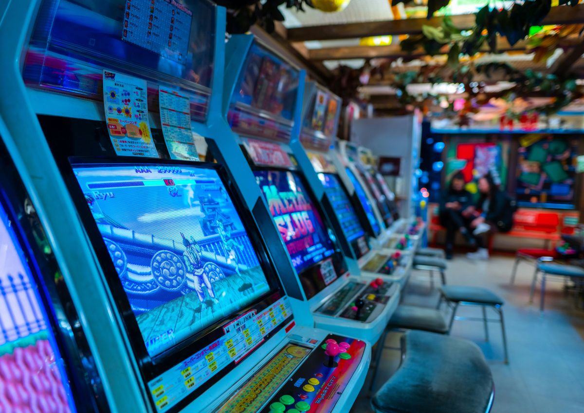 Game machines at Akihabara, Tokyo