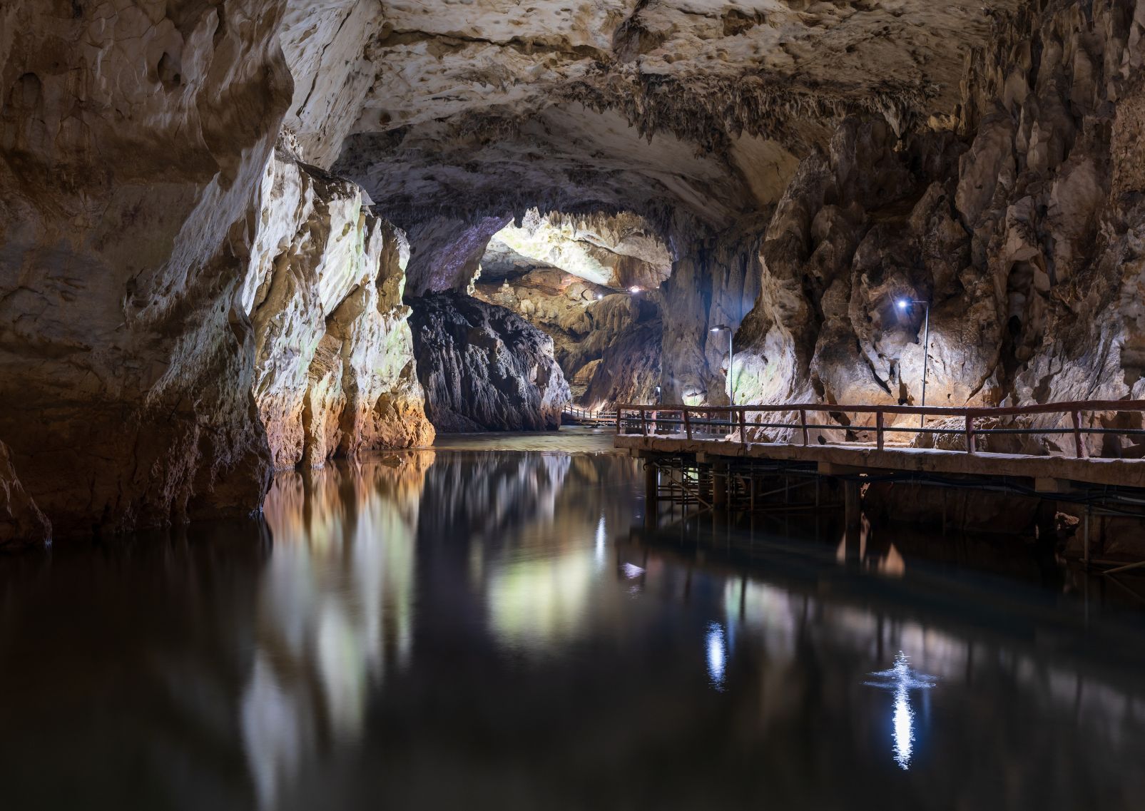 Akiyoshido cave in Akiyoshidai Quasi-National Park, Yamaguchi, Japan