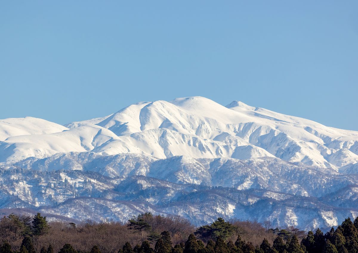 Mt Hakusan in winter, Ishikawa