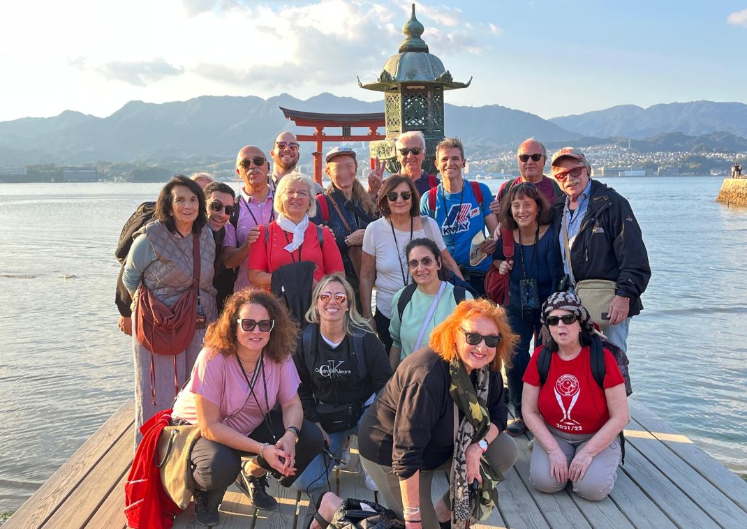 Group tour organised by Japanspecialist