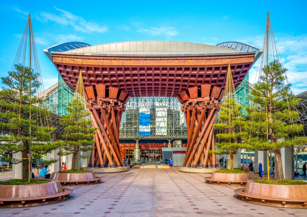 Drum Gate at Kanazawa Station