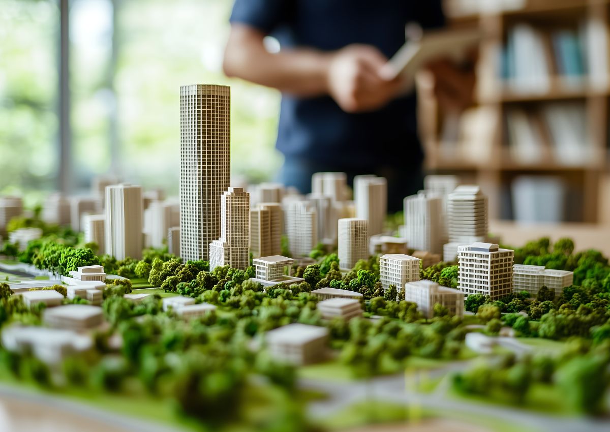 Green architecture city model