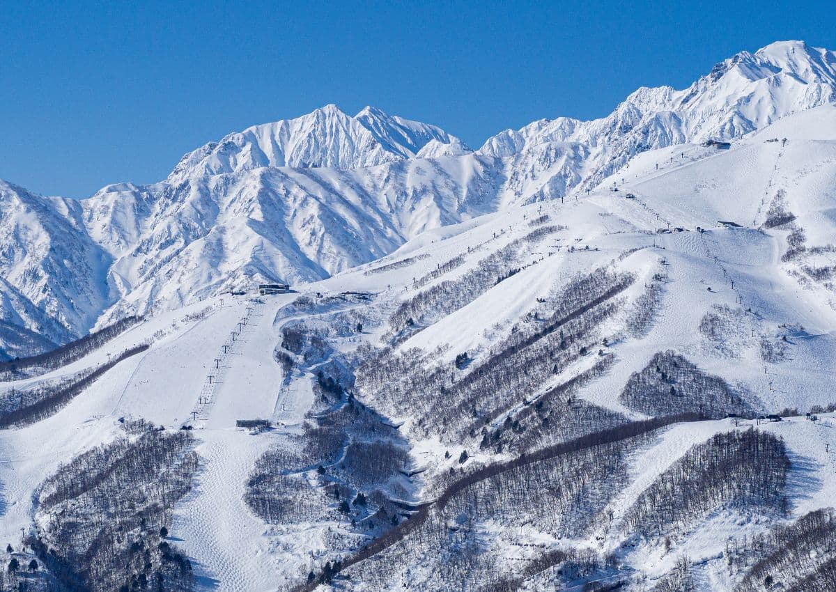 Happo-One ski resort, Hakuba, Japan