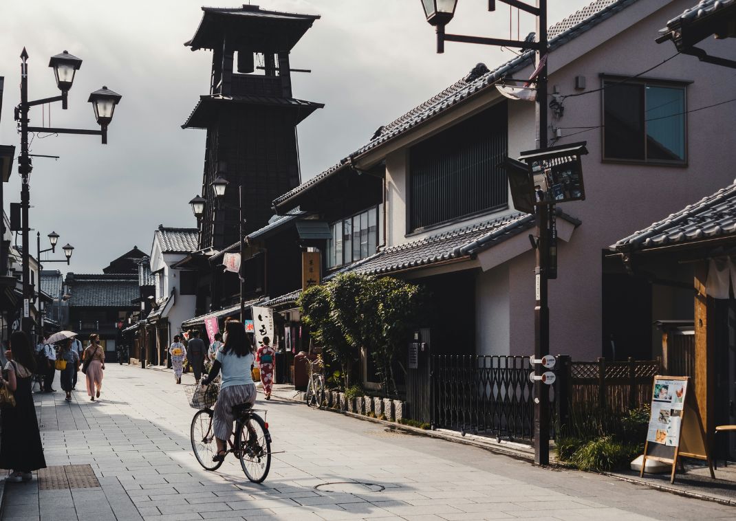 The Kawagoe bell tower