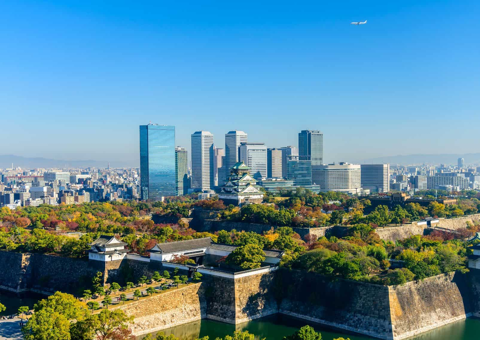 Osaka City view, Japan