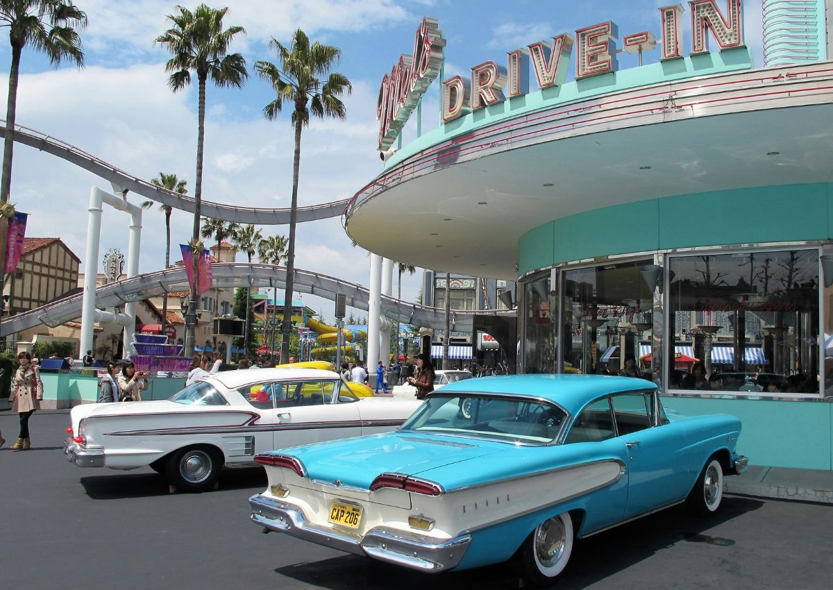 Holywood zone in Universal Studios Japan, Osaka