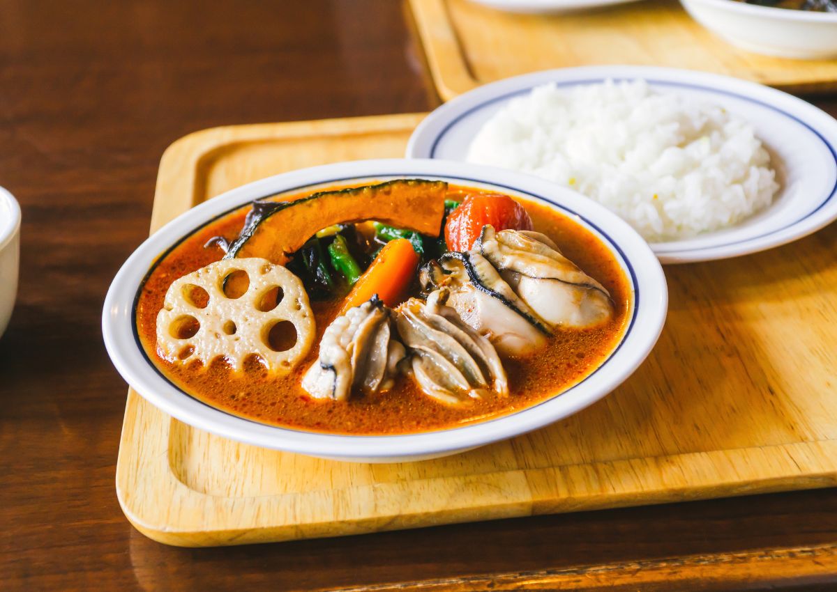Japanese soup curry