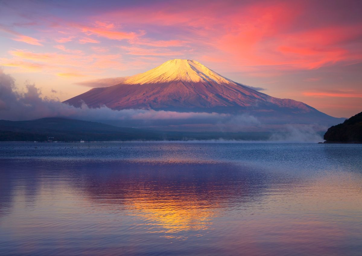 Sunrise at Mt Fuji, Japan