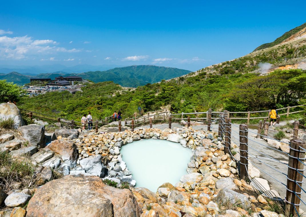 Owakudani hot spring, Hakone, Japan