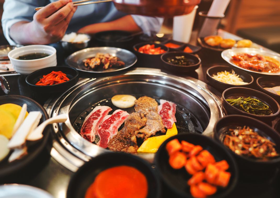 Korean style BBQ, South Korea