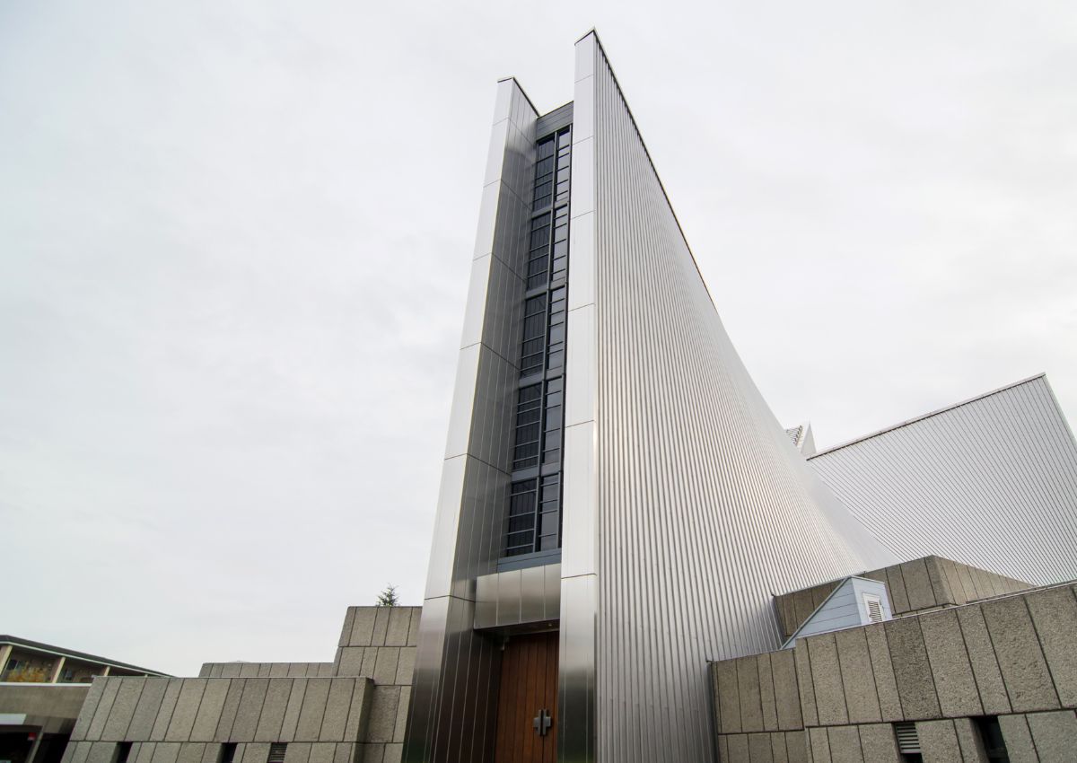 zo Tange’s Tokyo Cathedral, Tokyo, Japan