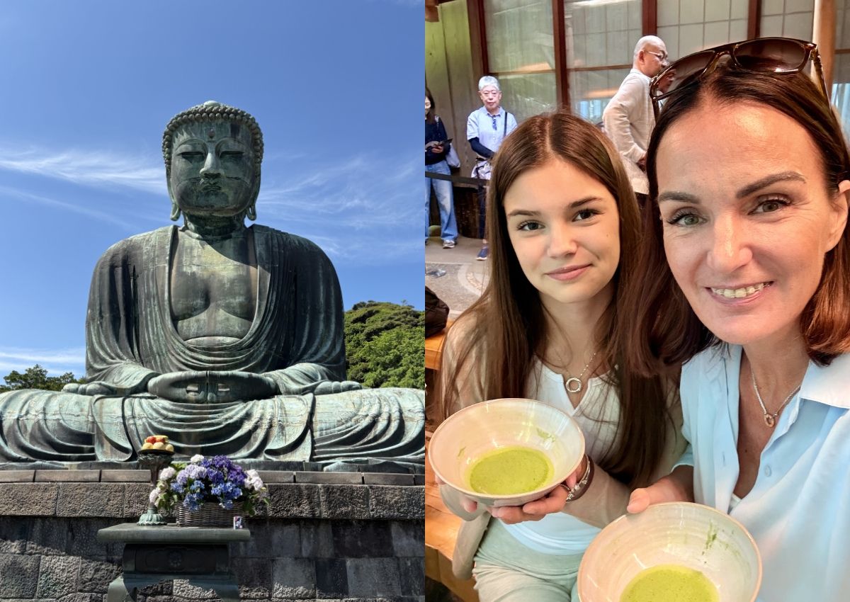 Mother-daughter day trip to Kamakura Great Buddha