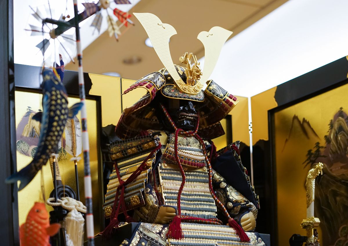 Samurai armour in museum, Japan