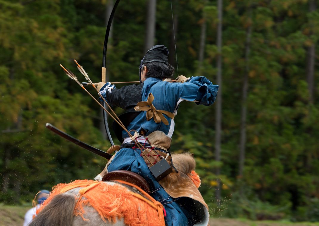  Japanese traditional horse archery