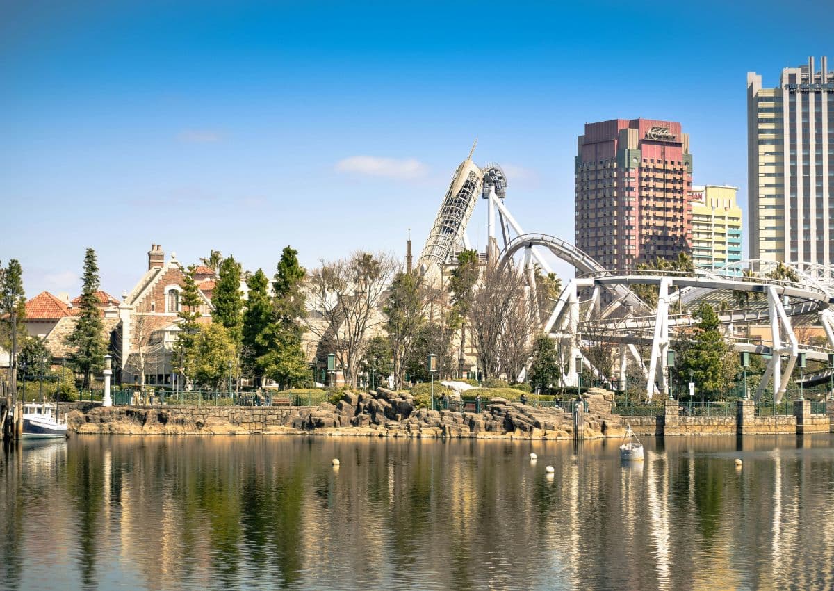 Water area in Universal Studios Japan, Osaka