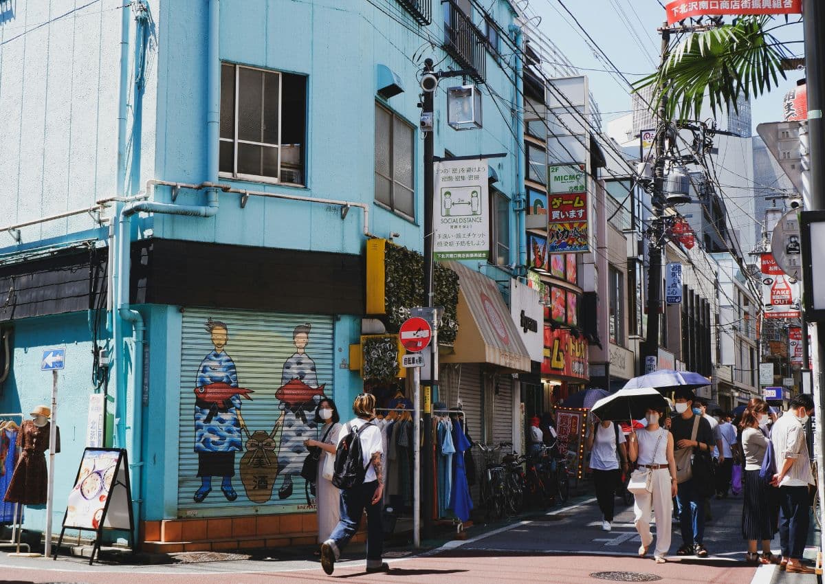 Vintage clothing store in Shimokitazawa, Tokyo